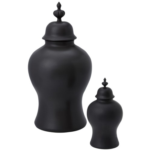 Beaufort Ginger Jar-Matte Black